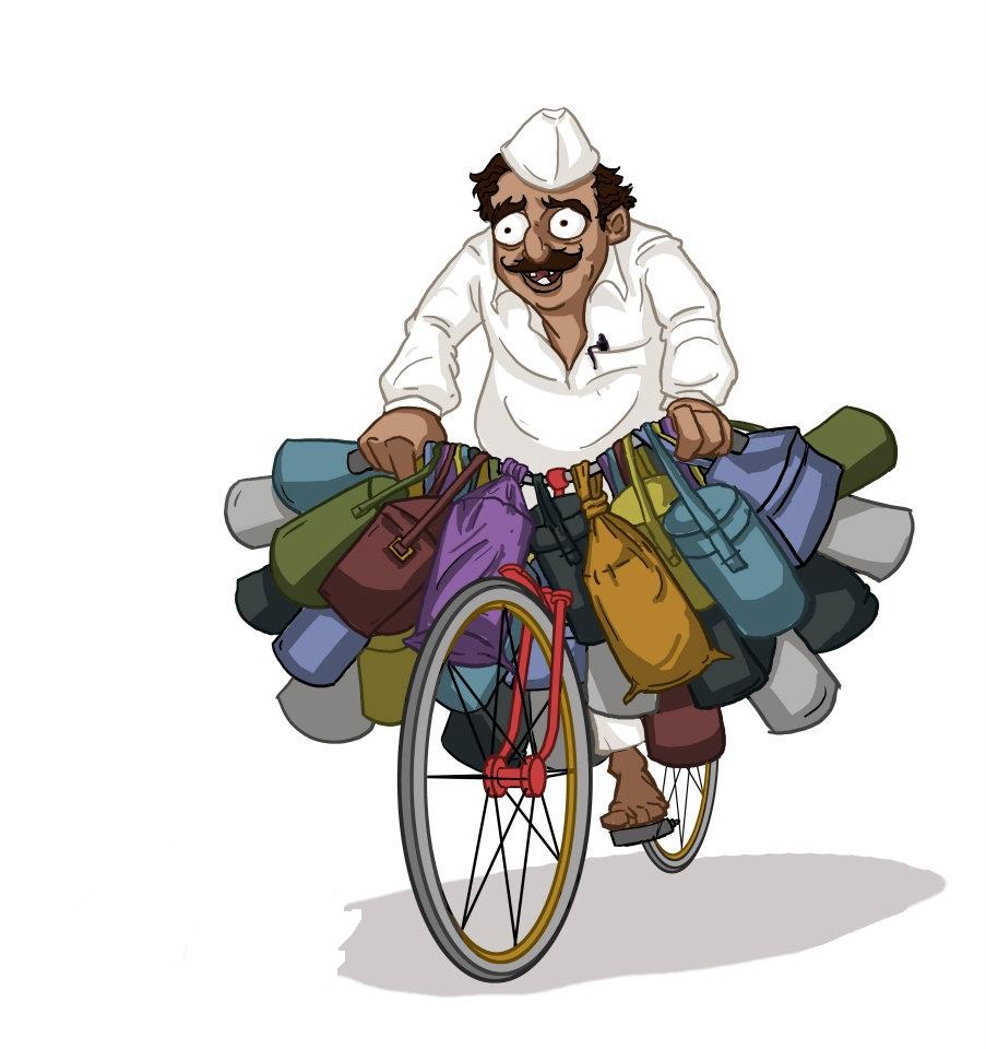 Image result for dabbawalla sketch