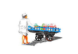 Image result for dabbawalla sketch